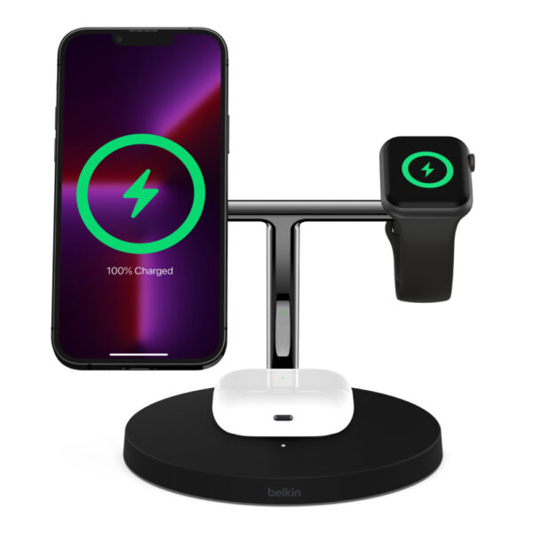 Belkin WIZ017vfBK Hoofdtelefoons, Smartphone, Smartwatch Zwart AC Draadloos opladen Snel opladen Binnen - Afbeelding 6