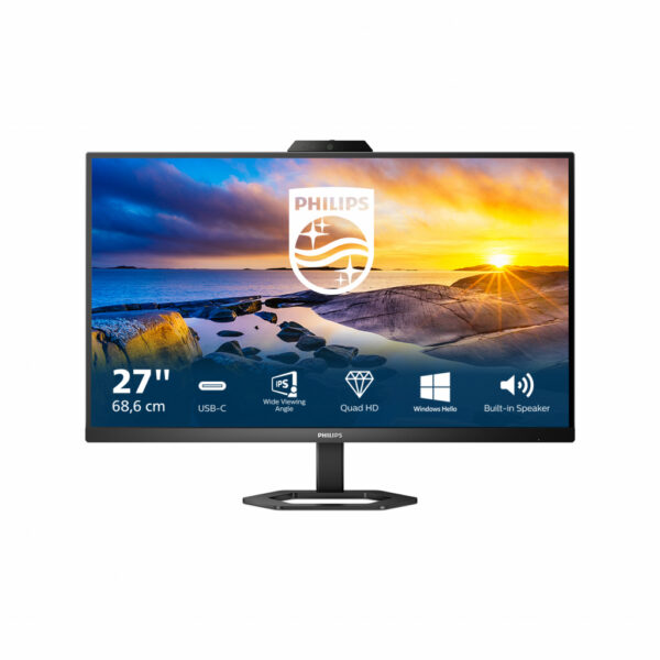 Philips 5000 series 27E1N5600HE/00 computer monitor 68,6 cm (27") 2560 x 1440 Pixels Quad HD LCD Zwart - Afbeelding 10