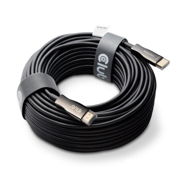 CLUB3D HDMI™ Hybrid AOC Cable 8K60Hz/4K120Hz 50m / 164.04ft - Afbeelding 7