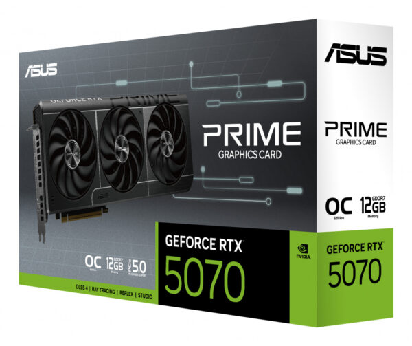 ASUS Prime -RTX5070-O12G NVIDIA GeForce RTX 5070 12 GB GDDR7 - Afbeelding 12