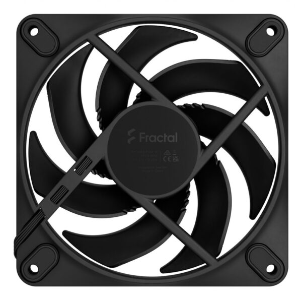 Fractal Design Momentum 12 Computer behuizing Ventilator 12 cm Zwart 1 stuk(s) - Afbeelding 5