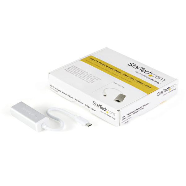 StarTech.com USB-C naar gigabit netwerkadapter - zilver - Afbeelding 5