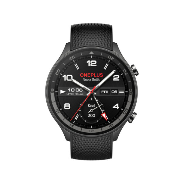 OnePlus Watch 2R 3,63 cm (1.43") AMOLED 46 mm Digitaal 466 x 466 Pixels Touchscreen Grijs Wifi GPS