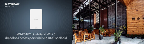 NETGEAR Insight Cloud Managed WiFi 6 AX1800 Dual Band Outdoor Access Point (WAX610Y) - Afbeelding 9