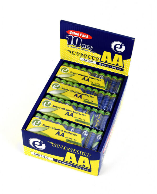Gembird EG-BA-AASA-01 huishoudelijke batterij Wegwerpbatterij AA Alkaline - Afbeelding 3