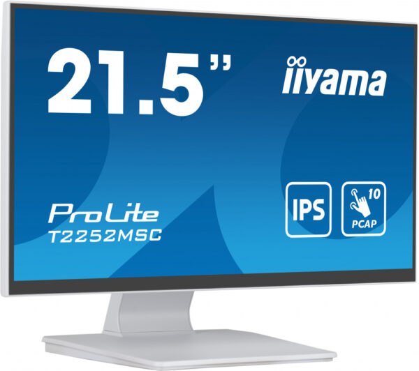 iiyama ProLite T2252MSC-W2 computer monitor 54,6 cm (21.5") 1920 x 1080 Pixels Full HD LCD Touchscreen Tafel Wit - Afbeelding 8