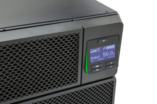 APC Smart-UPS On-Line SRT5KRMXLI - 5kW/VA, 6x C13, 4x C19 uitgang, rackmountable, Embedded NMC - Afbeelding 7