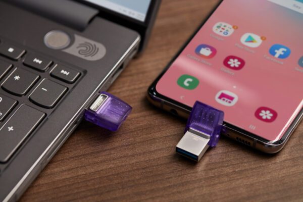 Kingston Technology DataTraveler 256GB microDuo 3C 200 MB/s dubbele USB-A + USB-C - Afbeelding 10