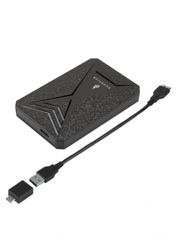 SureFire Gaming 1 TB Micro-USB B 3.2 Gen 1 (3.1 Gen 1) Zwart, Grijs - Afbeelding 8