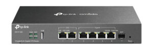 TP-Link Omada ER707-M2 bedrade router 2.5 Gigabit Ethernet, Fast Ethernet, Gigabit Ethernet Zwart
