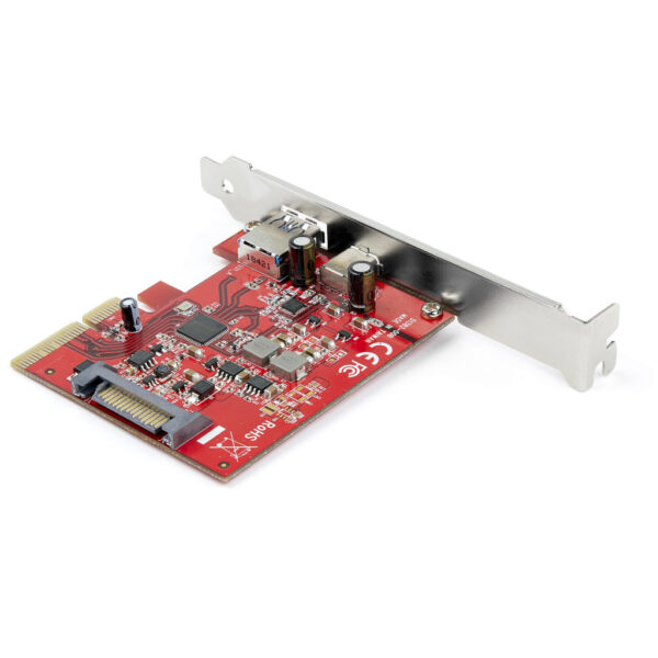 StarTech.com 2-Port 10Gbps USB-A & USB-C PCIe Adapter Kaart - USB 3.1 (10Gbps) PCI Express Type C/A Host Controller Kaart - USB - Afbeelding 2