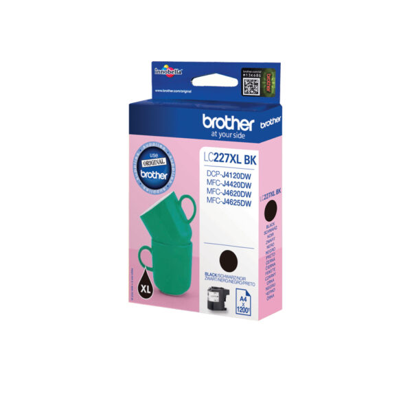 Brother LC227XLBK inktcartridge 1 stuk(s) Origineel Zwart - Afbeelding 2
