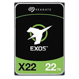Seagate Exos X22 ST20000NM004E interne harde schijf 20 TB 7200 RPM 512 MB 3.5" SATA III