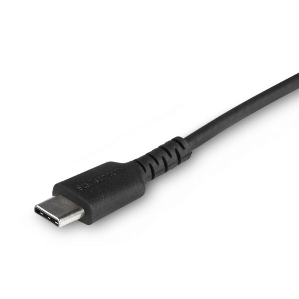 StarTech.com Premium USB-C naar Lightning Kabel 1m Zwart - USB Type C naar Lightning Charge & Sync Oplaadkabel - Verstevigd met - Afbeelding 2