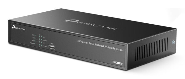 TP-Link VIGI NVR1004H-4P-2TB Zwart - Afbeelding 3