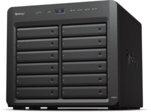 Synology DiskStation DS2422+ data-opslag-server NAS Tower Ryzen Embedded V1500B 4 GB DDR4 0 TB DiskStation Manager Zwart