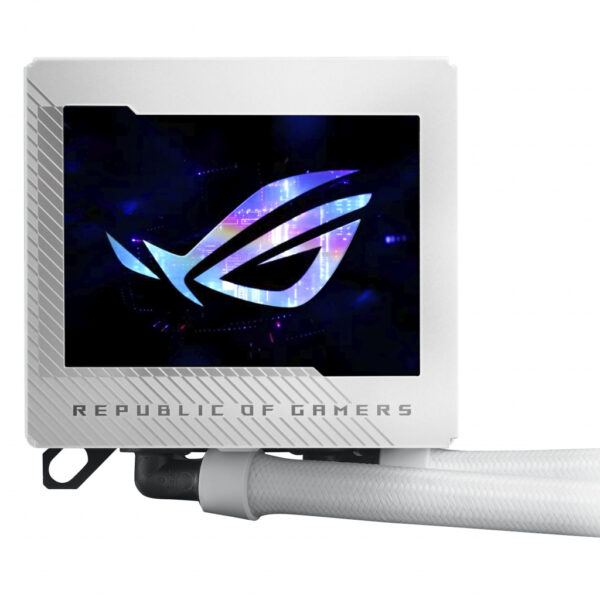 ASUS ROG RYUJIN III 240 ARGB White Edition Processor Alles-in-één vloeistofkoeler 12 cm Wit 1 stuk(s) - Afbeelding 9