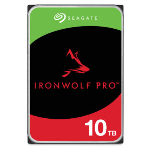 Seagate IronWolf Pro ST10000NT001 4 PACK interne harde schijf 10 TB 7200 RPM 256 MB 3.5" SATA III