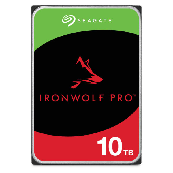 Seagate IronWolf Pro ST10000NT001 4 PACK interne harde schijf 10 TB 7200 RPM 256 MB 3.5" SATA III