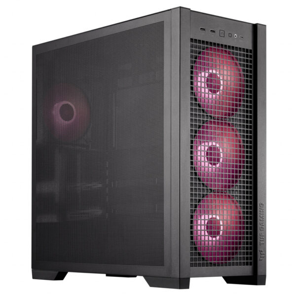 ASUS TUF Gaming GT302 ARGB Midi Tower Zwart - Afbeelding 13