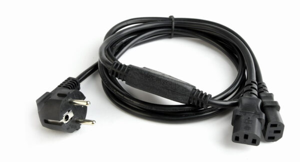 Gembird PC-186-ML6 electriciteitssnoer Zwart 2 m CEE7/4 - Afbeelding 6