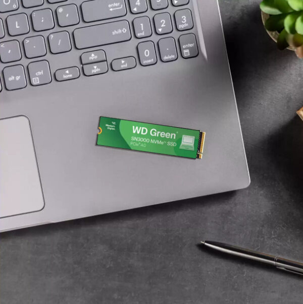 Western Digital Green WDS500G4G0E-00CPS0 internal solid state drive 500 GB M.2 PCI Express 4.0 NVMe QLC 3D NAND - Afbeelding 3