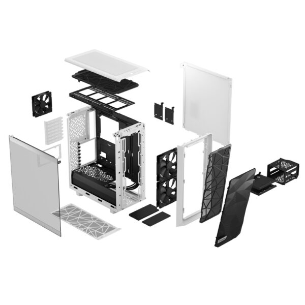 Fractal Design Meshify 2 Compact Tower Wit - Afbeelding 18