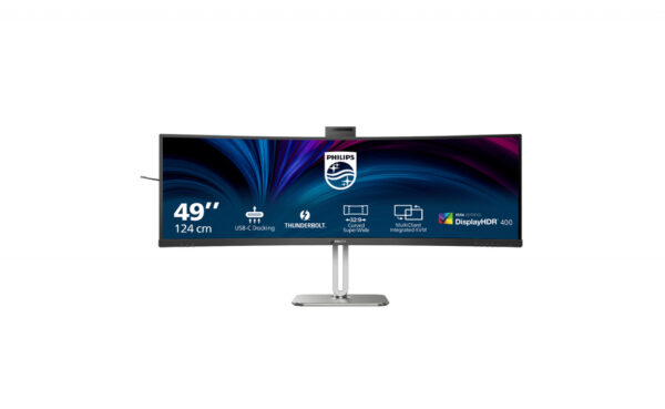 Philips 49B2U6903CH/00 computer monitor 124,5 cm (49") 5120 x 1440 Pixels Dual QHD LCD Grijs - Afbeelding 2