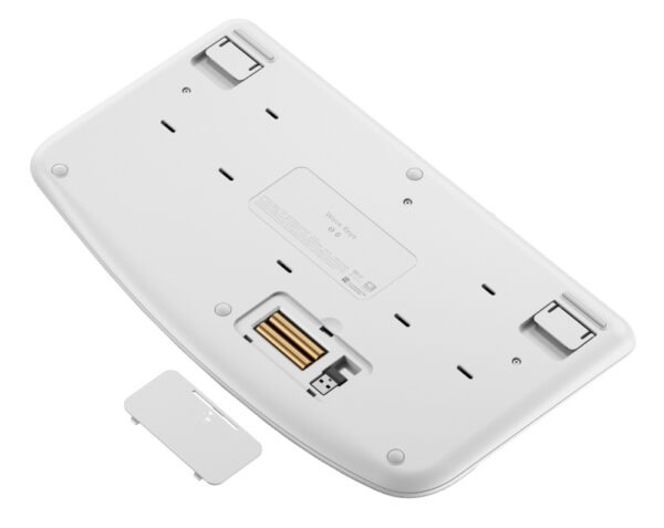 Logitech 920-012299 toetsenbord Kantoor RF-draadloos + Bluetooth QWERTY Scandinavisch Wit - Afbeelding 5