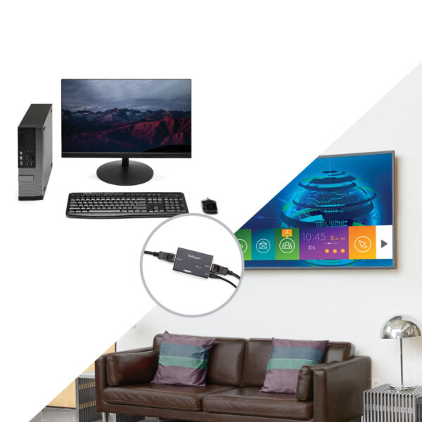 StarTech.com DisplayPort signaal versterker - DP video versterker - 4K 60Hz - 20 m - Afbeelding 6