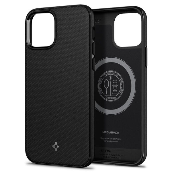 Spigen Mag Armor mobiele telefoon behuizingen 15,5 cm (6.1") Hoes Zwart - Afbeelding 2