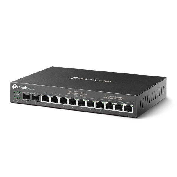 TP-Link Omada ER7212PC bedrade router Gigabit Ethernet Zwart - Afbeelding 3
