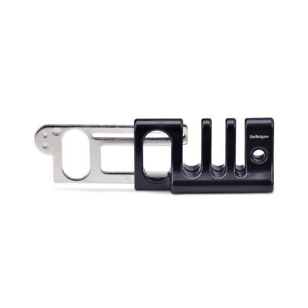 StarTech.com Vergrendelbare Kabel Organizer, Toetsenbord/Muis Beveiliging, Kabelbeveiliging voor Gedeelde Kantoren/Openbare Comp - Afbeelding 4