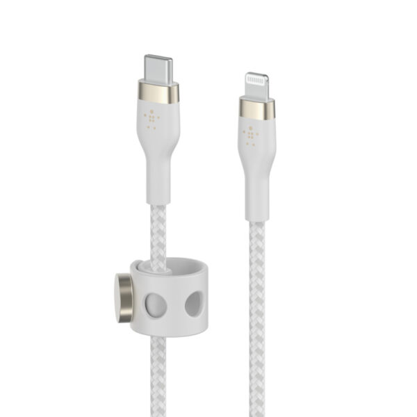 Belkin CAA011BT1MWH Lightning-kabel 1 m Wit - Afbeelding 2