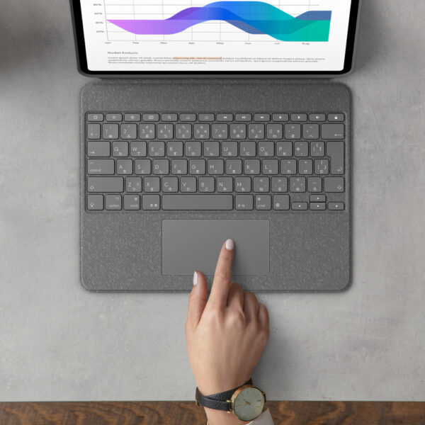 Logitech Combo Touch for iPad Pro 12.9-inch (5th generation) - Afbeelding 4