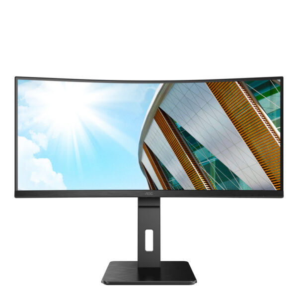 AOC P2 CU34P2A LED display 86,4 cm (34") 3440 x 1440 Pixels Quad HD Zwart - Afbeelding 8