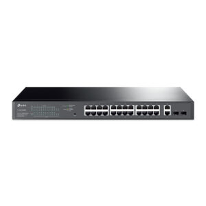 TP-Link TL-SG1428PE netwerk-switch Managed L2 Gigabit Ethernet (10/100/1000) Power over Ethernet (PoE) 1U Zwart
