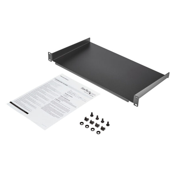 StarTech.com 1U Server Rack Schap - Universele Rack Mount Cantilever Shelf voor 19" Netwerk Kast & Apparatuur - Heavy Duty Staal - Afbeelding 6