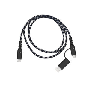 Fairphone ACCABL-1CC-WW1 USB-kabel USB 2.0 1,2 m USB C Zwart, Wit