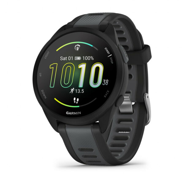 Garmin Forerunner 165 Music 3,05 cm (1.2") AMOLED Digitaal 390 x 390 Pixels Touchscreen Zwart GPS