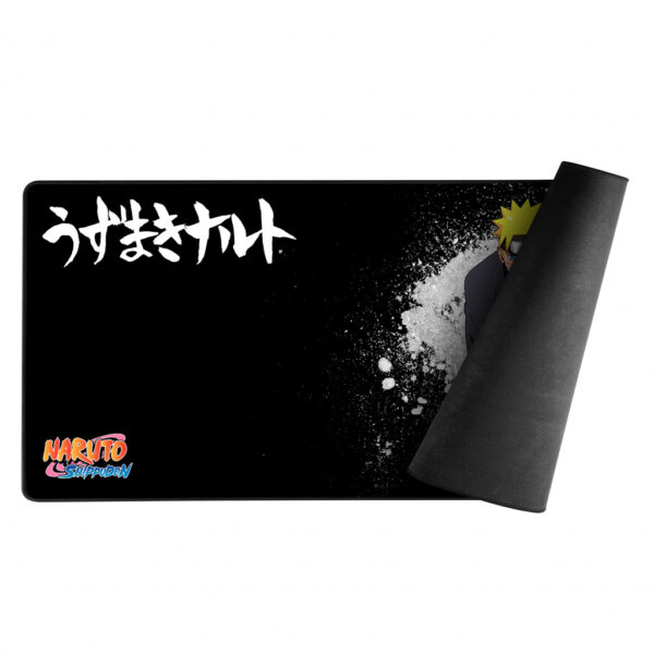 Konix Naruto KX MOUSEPAD XXL BLACK Game-muismat Zwart, Oranje - Afbeelding 2