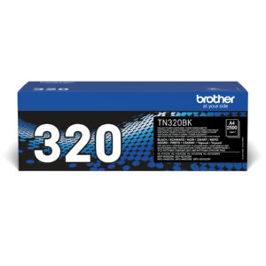 Brother TN-320BK tonercartridge 1 stuk(s) Origineel Zwart