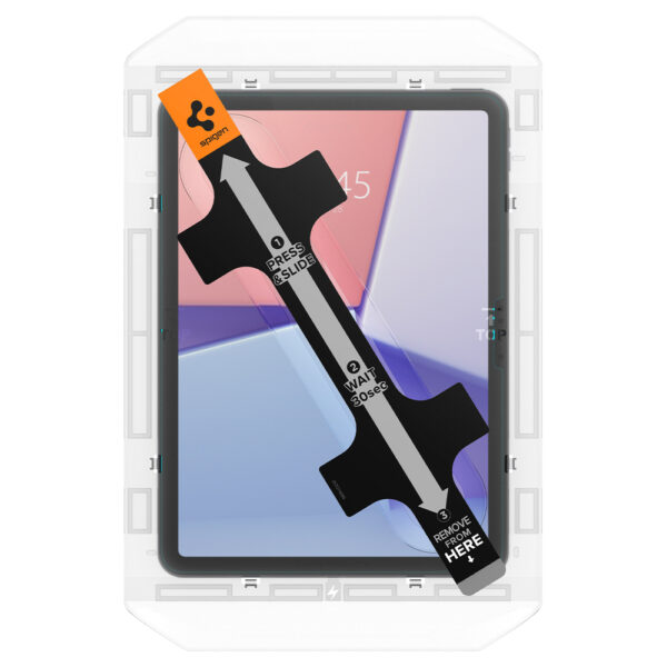 Spigen GLAS.tR EZ Fit Doorzichtige schermbeschermer Apple 1 stuk(s) - Afbeelding 2