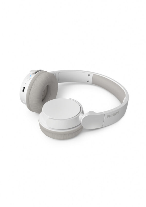 Philips TAH3209WT/00 hoofdtelefoon/headset Draadloos Hoofdband Oproepen/muziek Bluetooth Wit - Afbeelding 6
