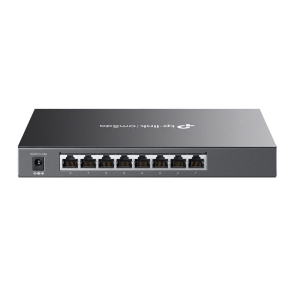 TP-Link Omada TL-SG2008P Managed L2/L2+ Gigabit Ethernet (10/100/1000) Power over Ethernet (PoE) Zwart - Afbeelding 2