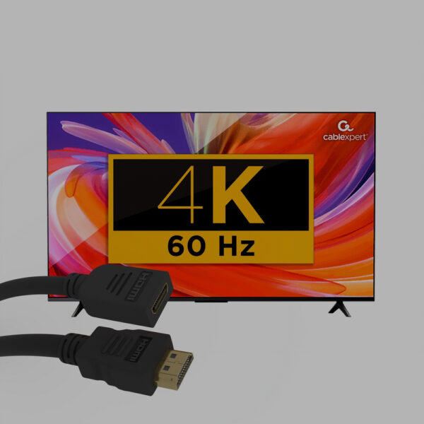 Gembird 4.5m HDMI HDMI kabel 4,5 m HDMI Type A (Standaard) Zwart - Afbeelding 3