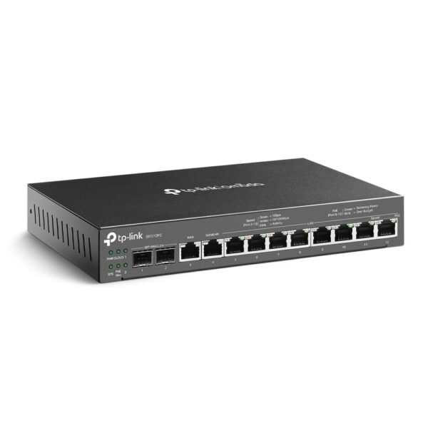 TP-Link Omada ER7212PC bedrade router Gigabit Ethernet Zwart - Afbeelding 2