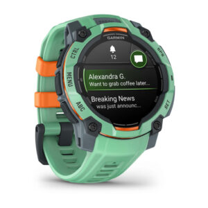 Garmin Instinct 3 AMOLED 3,05 cm (1.2") 45 mm Digitaal 390 x 390 Pixels Touchscreen Groen GPS