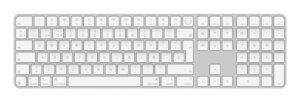 Apple Magic toetsenbord Universeel USB + Bluetooth QWERTY Spaans Wit