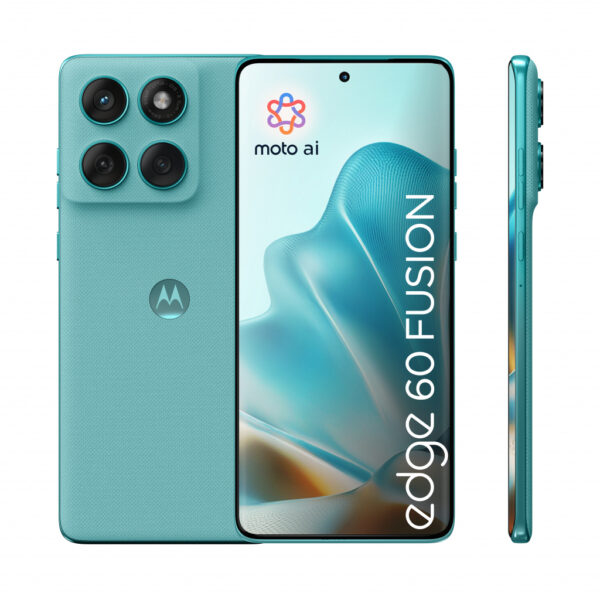 Motorola edge 60 fusion 16,9 cm (6.67") Dual SIM Android 15 5G USB Type-C 8 GB 256 GB 5200 mAh Turkoois - Afbeelding 2
